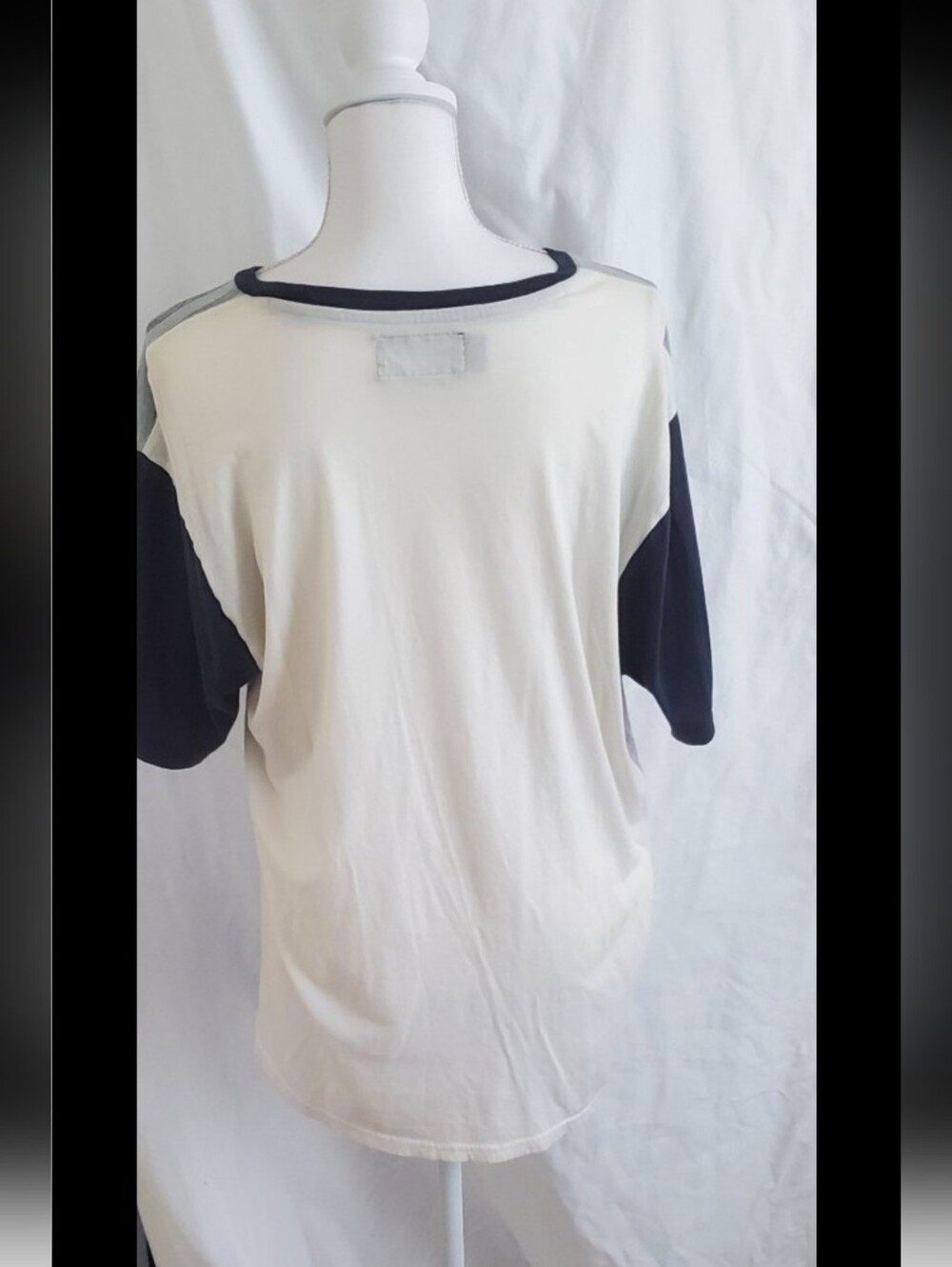 Lost Shirt Vintage T Shirt Tillys Multicolor Stripe T Shirt Men Casual Tee Navy - Picture 10 of 11